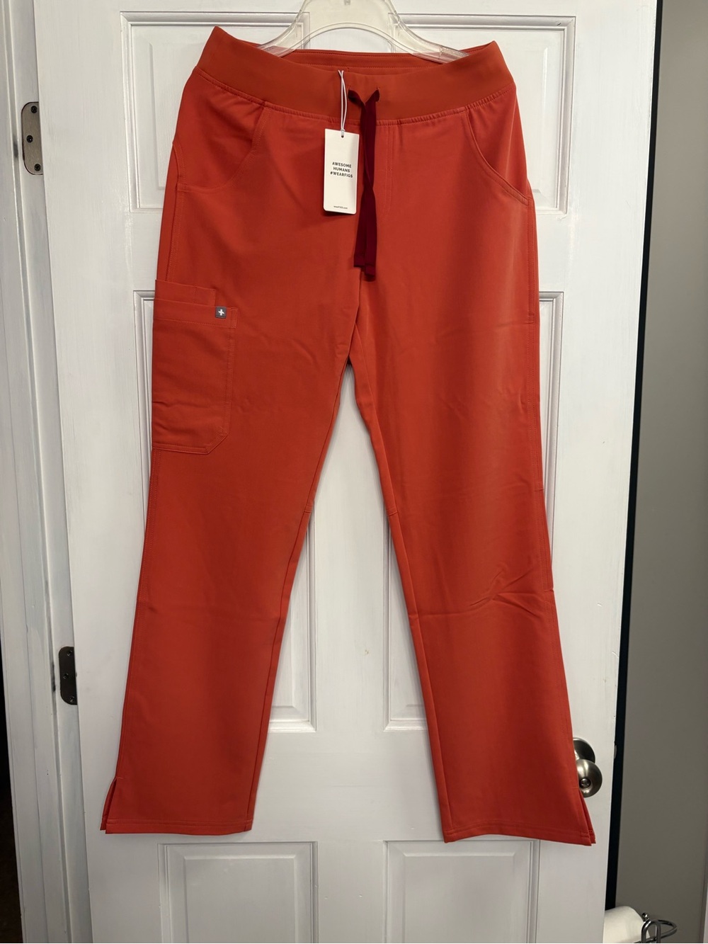 Figs women’s Rust Orange Drawstring Joggers